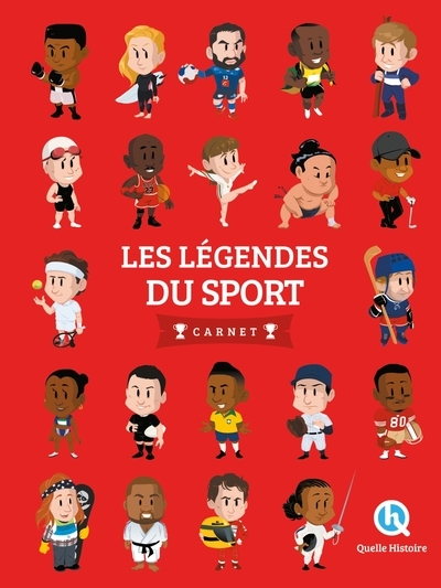 Les légendes du sport - carnet (2nde ed) - Image principale