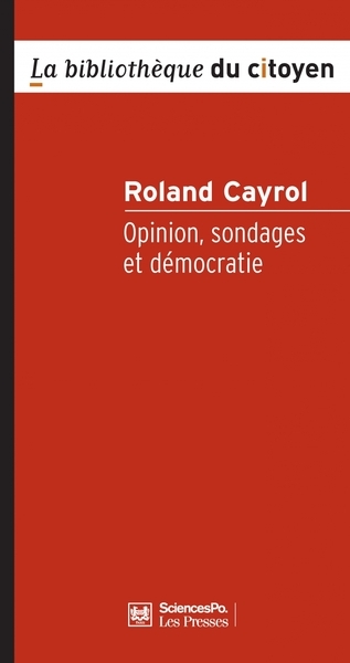 Opinion, sondages et démocratie - Image principale