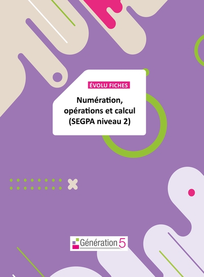 Evolu fiches : numération, opérations et calcul segpa niveau 2 (fichier papier + téléchargement) - Image principale