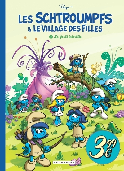 Les schtroumpfs et le village des filles - tome 1 - la forêt interdite - Image principale