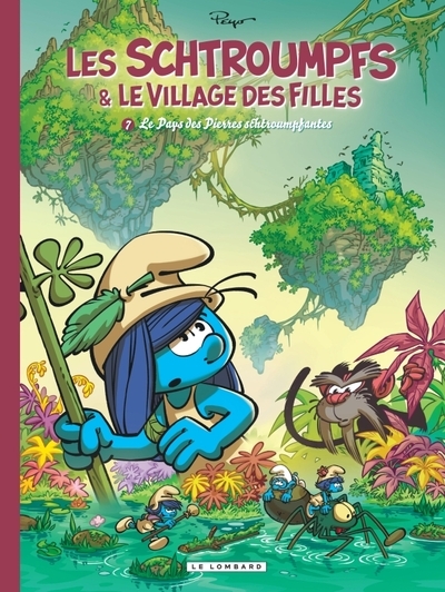 Les schtroumpfs et le village des filles - tome 7 - le pays des pierres schtroumpfantes - Image principale