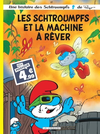 Les schtroumpfs lombard - tome 37 - les schtroumpfs et la machine à rêver - Image principale