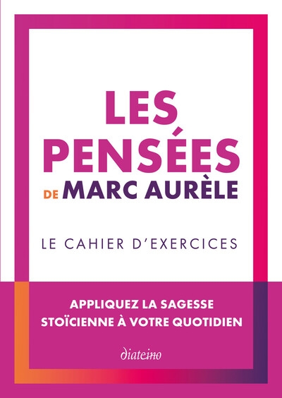 Les pensées de marc aurèle - cahier d'exercices - Image principale