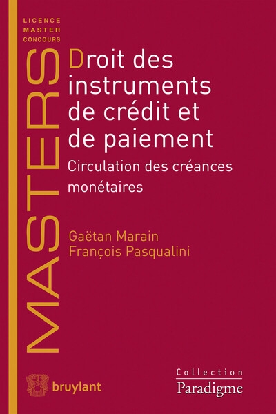 Droit des instruments de crédit et de paiement - Image principale