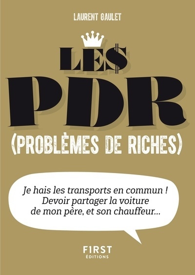 Petit livre de - les pdr (problèmes de riches) - Image principale