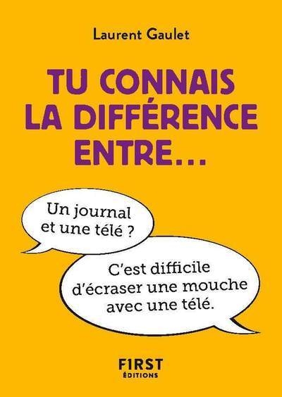 Petit livre - tu connais la différence entre... - Image principale