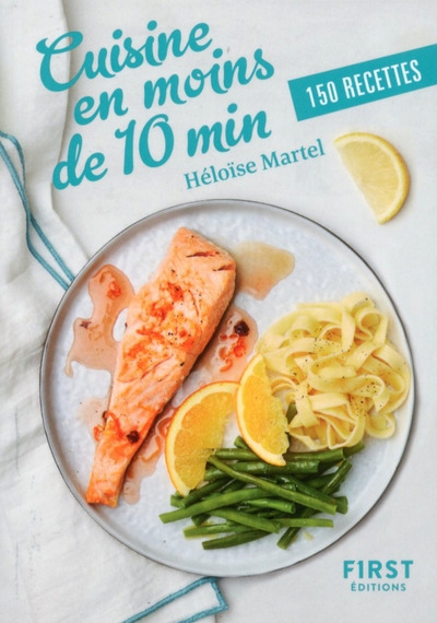 Petit livre de - cuisine en moins de 10 min - 150 recettes - Image principale