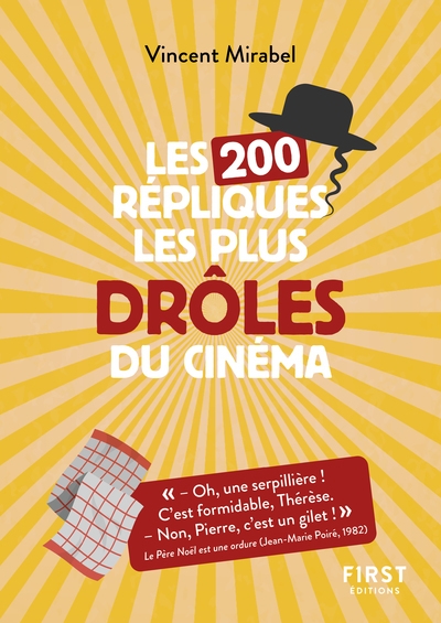 Le petit livre de - 200 répliques drôles de cinéma, 2e édition - Image principale