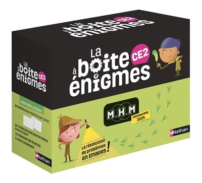 Mhm - ce2 - la boite à énigmes - programme 2025 - Image principale
