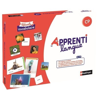 Apprentilangue - boite rituels de vocabulaire cp - Image principale