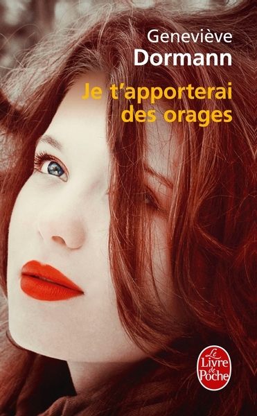Je t'apporterai des orages - Image principale