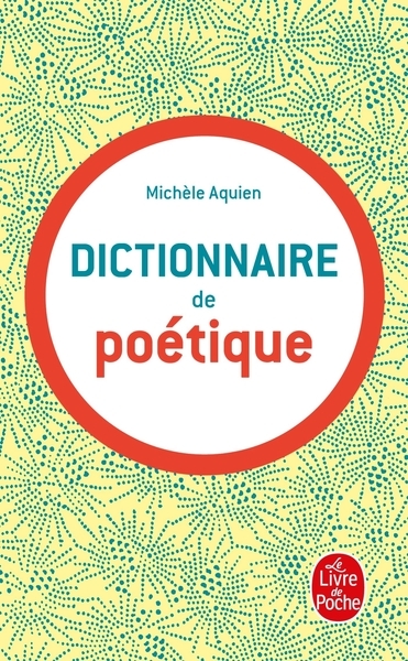 Dictionnaire de poétique - Image principale