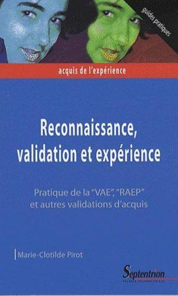 Reconnaissance, validation et expérience - Image principale