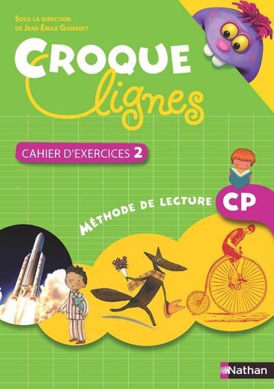 Croque-lignes - cahier exercices - tome 2 - cp - Image principale