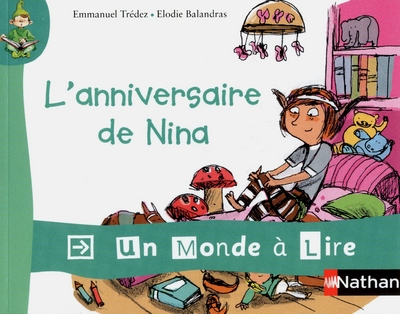 Un monde à lire - kimamila cp - série rouge - album 3 : l'anniversaire de nina - Image principale