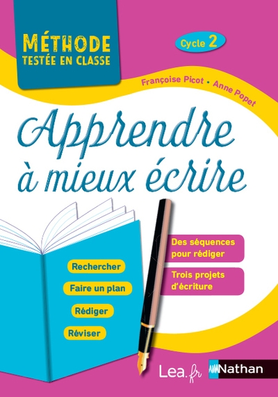 Apprendre à mieux écrire - cycle 2 - Image principale