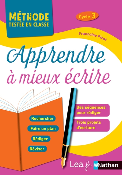 Apprendre à mieux écrire cycle 3 - Image principale