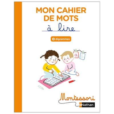 Montessori par nathan - cahier de mots à lire - digrammes - Image principale
