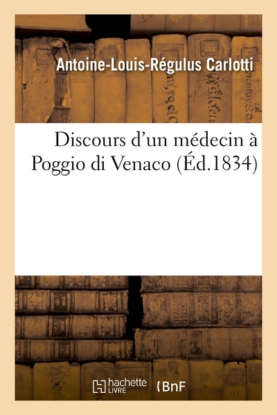 Discours d'un médecin à poggio di venaco, un des secrétaires - Image principale