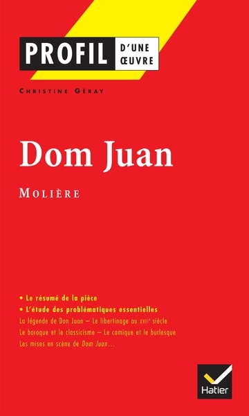 Profil - molière : dom juan - Image principale