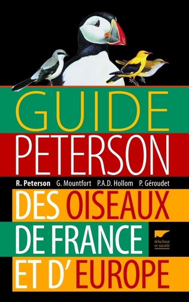 Guide peterson des oiseaux de france et d'europe - Image principale