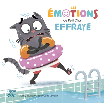 Lee émotions de petit chat effrayé - Image principale