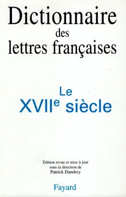 Dictionnaire des lettres françaises - Image principale