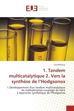 1. tandem multicatalytique 2. vers la synthèse de l'hodgsonox - Image principale