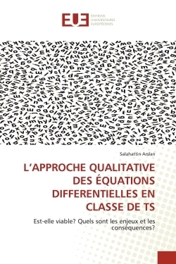L'approche qualitative des équations differentielles en classe de ts - Image principale