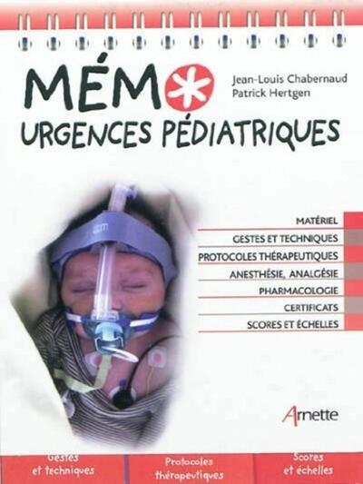 Mémo urgences pédiatriques - Image principale