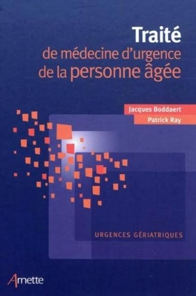 Traité de médecine d'urgence de la personne âgée - Image principale