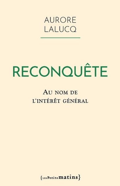 Reconquête. au nom de l'intérêt général - Image principale