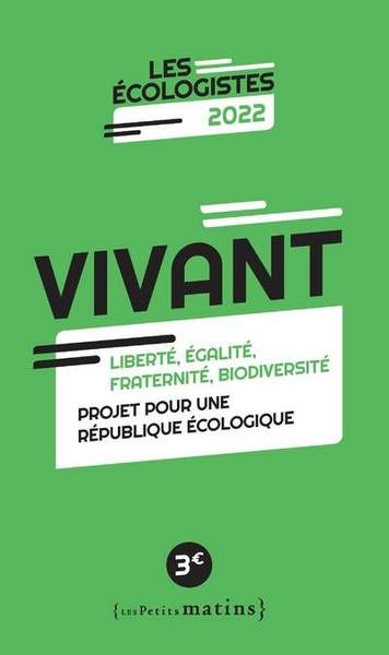 Vivant - liberté, égalité, fraternité, biodiversité - Image principale