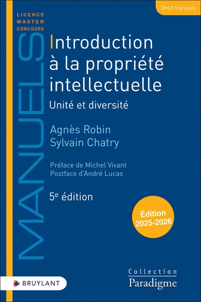 Introduction à la propriété intellectuelle - unité et diversité - Image principale