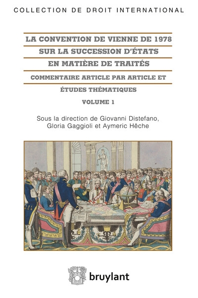 La convention de vienne de 1978 sur la succession d'etat en matière de traités - 2 volumes - Image principale