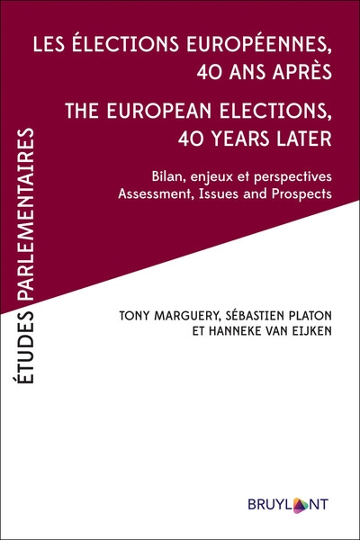 Les élections européennes 40 ans après-the european elections, 40 years after - Image principale