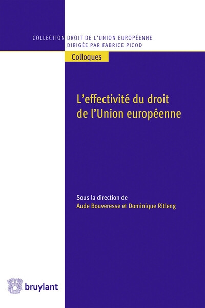 L'effectivité du droit de l'union européenne - Image principale