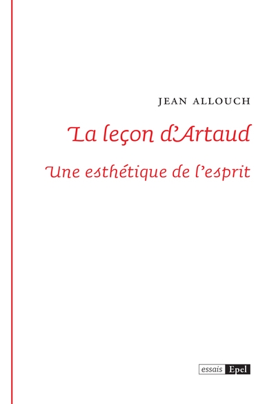 La leçon d'arthaud. une esthétique de l'esprit - Image principale