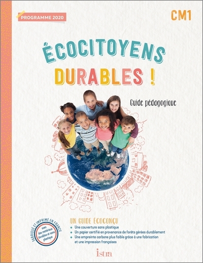 Ecocitoyens durables ! cm1 - guide pédagogique - ed. 2022 - Image principale
