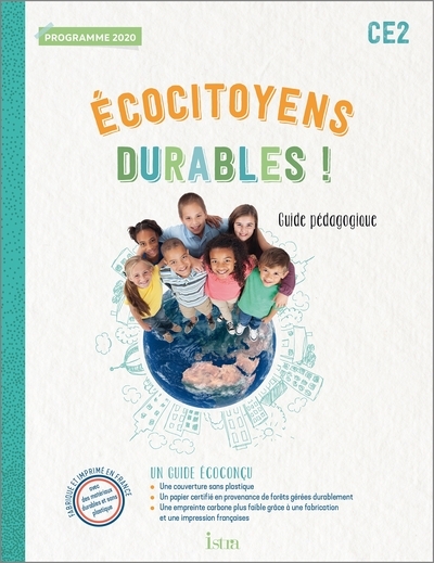 Ecocitoyens durables ! ce2 - guide pédagogique - ed. 2022 - Image principale