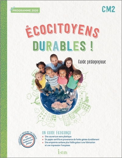 Ecocitoyens durables ! cm2 - guide pédagogique - ed. 2022 - Image principale