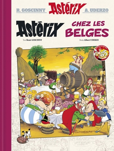 Astérix chez les belges n°24 - édition luxe - 65 ans astérix - Image principale
