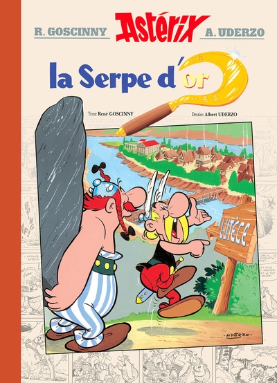 Astérix - la serpe d'or - n°2 - version luxe - Image principale