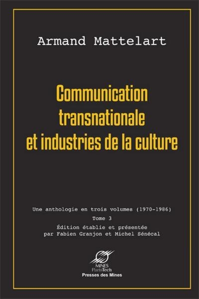 Communication transnationale et industries de la culture - Image principale