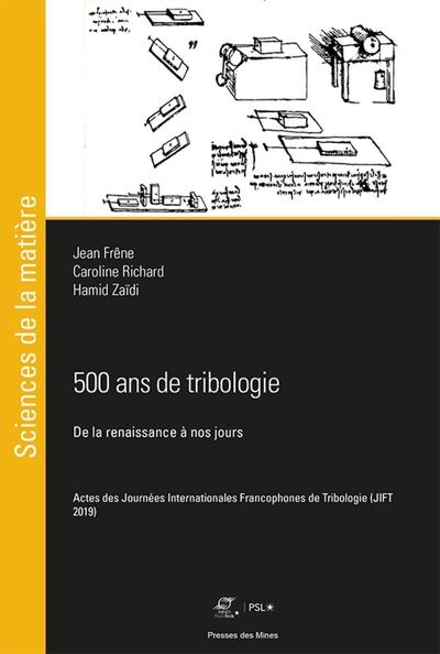 500 ans de tribologie - Image principale