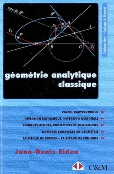 Géométrie analytique classique - Image principale