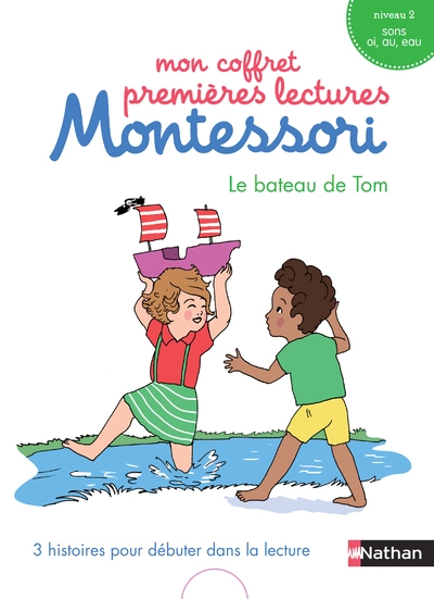 Le bateau de tom - mon coffret premières lectures montessori - 3 histoires pour débuter dans la lect - Image principale