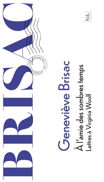 À l'amie des sombres temps - lettres à virginia woolf - Image principale