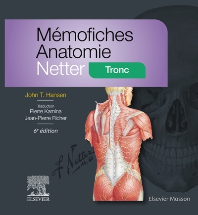 Mémofiches anatomie netter - tronc - Image principale
