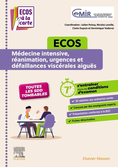 Ecos médecine intensive, réanimation, urgences et défaillances viscérales aiguës - Image principale